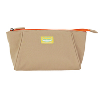 Étui à crayons simple, élégant, imperméable, couleur camel, pour filles, pour fournitures scolaires, ensemble de papeterie pour enfants.