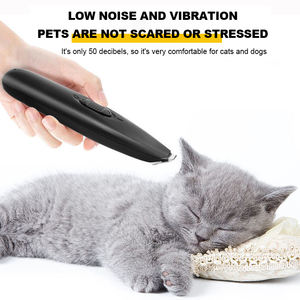 कम शोर कुत्ते पंजा ट्रिमर के साथ नेतृत्व लाइट कॉर्नलेस रिचार्जेबल इलेक्ट्रिक पालतू पाव बाल ट्रिमर कुत्ते के पैरों के लिए - Product Image 5