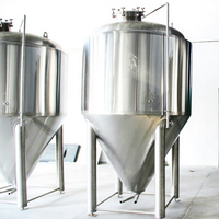 Fermenteur conique en acier inoxydable HG pour bière 500L/800L/1000L