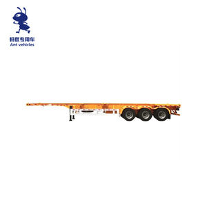 Châssis squelette semi-remorque pour Tanzanie 12m squelette remorque conteneur expédition à vendre - Product Image 1