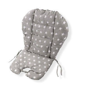 7609 <span class=keywords><strong>universel</strong></span> Machine lavage étoile impression motif <span class=keywords><strong>chaise</strong></span> <span class=keywords><strong>haute</strong></span> doux siège <span class=keywords><strong>coussin</strong></span> de Protection avec cravate fixe pour bébé <span class=keywords><strong>chaise</strong></span> de salle à manger - Product Image 1