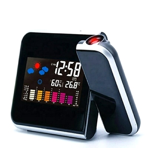 <span class=keywords><strong>Réveil</strong></span> numérique moderne <span class=keywords><strong>avec</strong></span> projecteur, rétroéclairage numérique, prévisions météorologiques, <span class=keywords><strong>réveil</strong></span> <span class=keywords><strong>avec</strong></span> <span class=keywords><strong>projection</strong></span> <span class=keywords><strong>de</strong></span> <span class=keywords><strong>l</strong></span>'<span class=keywords><strong>heure</strong></span> - Product Image 1