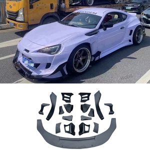 สำหรับ Toyota GT86 <span class=keywords><strong>Brz</strong></span> 2013+ <span class=keywords><strong>Rocket</strong></span> <span class=keywords><strong>Bunny</strong></span> V 3.5 สไตล์ สปอยเลอร์กันชนหน้า ชุดแต่งสปลิตเตอร์ข้าง คานาร์ด ช่องระบายอากาศด้านหน้า ชุดแต่ง - Product Image 1