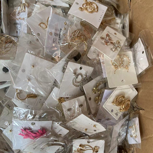 1kg 80-150pcs Bulk earrings Yiwu factory wholesale direct mix sale by weight random mix cheap good quality lowest price jewelry