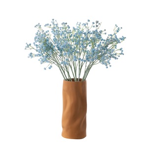 Flores Artificiales de Baby's Breath, PVC, Goma Suave, Rama Individual, Azul Verde, Decoración para Bodas y Hogar - Product Image 5