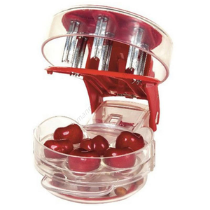 Décortiqueur de cerises portable Syh1108 en gros, à dégagement rapide, pour 6 cerises simultanément, idéal pour gâteaux et salades de fruits - Product Image 5