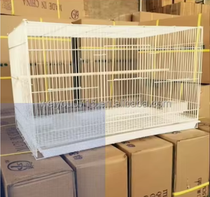 2024 Cage à oiseaux en fer intensifiée et épaissie pour cages à lapins dans les élevages, cages à lapins pour animaux de compagnie, cages à lapins villa extra larges - Product Image 5