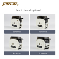 Pompa peristaltik kepala pompa multisaluran, 12v 24v Dc 220V Yz15 Mini mikro hanya dosis ganda Yz25 Oem dapat dibuka ganda