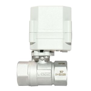 วาล์วบอลไฟฟ้า WOW DN20 1/2 นิ้ว AC 220V วาล์วควบคุมน้ำ - Product Image 5