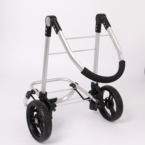 Nouveau nouveau chariot à provisions en aluminium chariot à provisions pliant avec roue pliante - Product Image 5