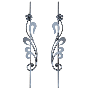 Panneaux ornementaux en <span class=keywords><strong>fer</strong></span> <span class=keywords><strong>forgé</strong></span> très vendus pour les rampes d'escalier, les clôtures et les portails - Product Image 3