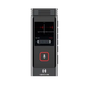 HBNKH Conferencias Reuniones Soporte portátil Max 256GB Tarjeta TF Grabadora de voz USB digital
