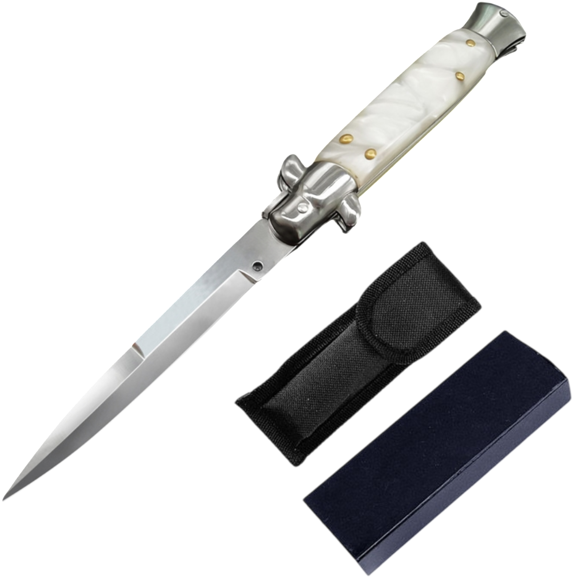 Manico bianco, lama bianca