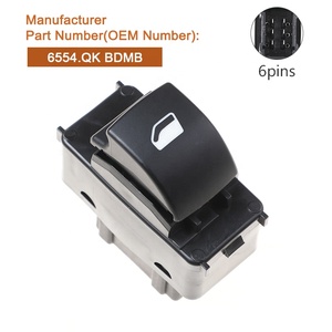 Pulsante interruttore di controllo finestra singola prezzo di fabbrica 6554QK 6554.QK per Peugeot <span class=keywords><strong>Citroen</strong></span> <span class=keywords><strong>Berlingo</strong></span> 2006-2012 - Product Image 3
