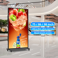 Monitores de 100", 85", 75" 4K, Tótems de Pantalla LED/LCD, Pizarra Inteligente, Soportes de Quiosco, Pantalla Publicitaria y Señalización Digital para Centros Comerciales
