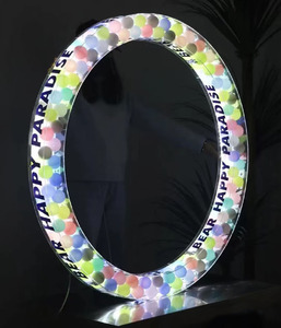 Chữ viết tay rõ ràng mở đóng LED Glow không thấm nước IP65 hình dạng tùy chỉnh trang trí ngoài trời dấu hiệu thư Hội Đồng Quản trị quảng cáo thực phẩm - Product Image 1