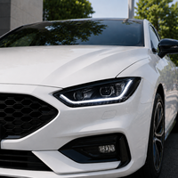 Ensemble de phares LED BK pour Hyundai Elantra 2012-2016, projecteur DRL, clignotant séquentiel, plug and play