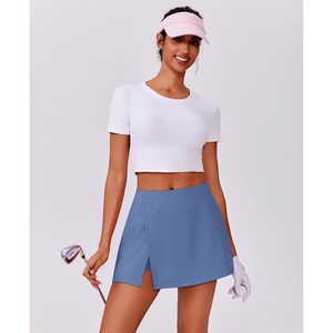 Falda de Tenis para Mujer FOXA, Cintura Alta, Mini, con Abertura Lateral, Secado Rápido, Deportiva, para Golf, Entrenamiento, Pickleball - Product Image 3