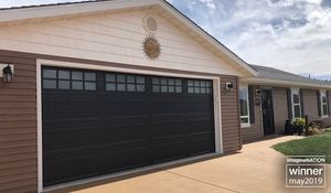 <span class=keywords><strong>Porte</strong></span> <span class=keywords><strong>de</strong></span> <span class=keywords><strong>garage</strong></span> isolée moderne style chariot américain classique Master Home avec <span class=keywords><strong>kit</strong></span> <span class=keywords><strong>de</strong></span> quincaillerie Surface finie - Product Image 3