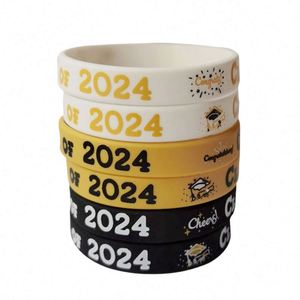 Pulsera de Silicona Conmemorativa de la Clase 2025 para Estudiantes y Profesores, para Fiestas de Graduación Escolares - Product Image 3
