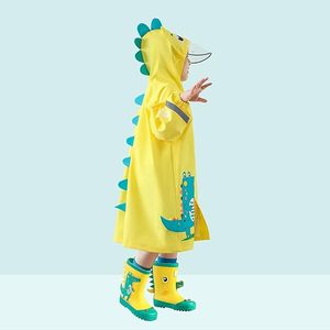 Imperméable pour enfants en dessin animé 3D Veste de pluie pour tout-petits pour garçons et filles - Product Image 6