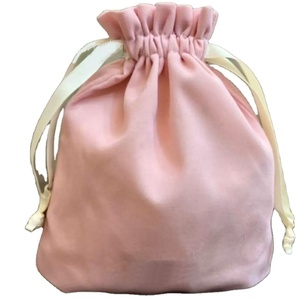 Bolsa de terciopelo de lujo con cordón para cosméticos, joyería fina, relojes, logotipo personalizado, serigrafía en tela, embalaje para gemas, gafas, collares - Product Image 1
