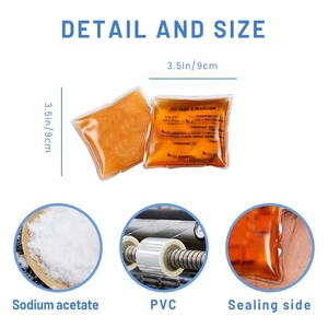 Tái Sử Dụng Snap Nhiệt Gói Lâu Dài Dễ Thương Gel Tay Ấm Cho Cắm Trại Ngoài Trời Click-Pop Pouch Tay Ấm Cho Thoải Mái - Product Image 2