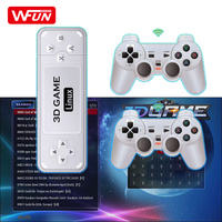 Y6 2.4G jeu sans fil TV Stick rétro PS1 famille 4K HD Console de jeu vidéo Portable prise en charge multijoueur 10000 jeux