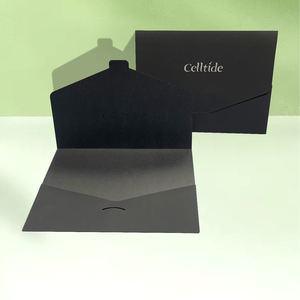 Sobre <span class=keywords><strong>de</strong></span> papel con membrete estacionario <span class=keywords><strong>de</strong></span> lujo negro personalizado con tarjeta <span class=keywords><strong>de</strong></span> visita personalizada tarjeta <span class=keywords><strong>de</strong></span> agradecimiento - Product Image 3