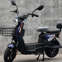 Nouveau modèle de vélo électrique urbain pour adultes, haute vitesse 40 km/h, batterie lithium 500W 48V, moteur sans balais 3 vitesses, pliable et intelligent