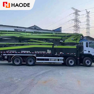 Pompe à béton Zoomlion d'occasion 63m de 2021 avec moteur à essence, dotée d'un composant moteur essentiel - Product Image 4