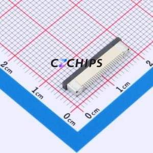 LW0520031-250R-001 FFC/FPC Connector SMD,P=0.5mm,Horizontal Mount Connector Drawer Type Top Contact 25P 0.5mm - Product Image 2