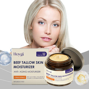 Crema Hidratante de Sebo OEM/ODM, Cuidado Suave de la Piel, Piel Naturalmente Elástica y Suave, Refina los Poros, Crema Facial Hidratante de Belleza - Product Image 5