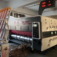 Machine de découpe, de fente et de superposition entièrement automatique à grande vitesse pour la fabrication de cartons ondulés
