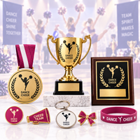 Fabricant de récompenses de danse personnalisées et de marchandises de marque pour équipes de cheerleading pour les événements scolaires