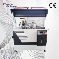 Machine de découpe de rails de rideaux pour cadres de fenêtres, supports de lit et connecteurs d'angle en aluminium