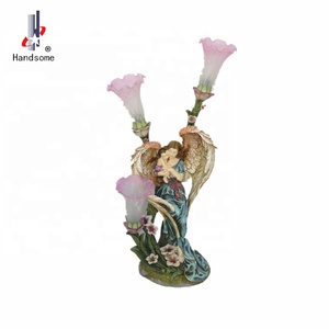 Nueva artesanía resina de hadas figuras con <span class=keywords><strong>la</strong></span> luz para <span class=keywords><strong>la</strong></span> decoración de <span class=keywords><strong>la</strong></span> casa - Product Image 1