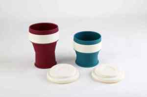 500ml Silicone Folding Cup No Dropshipping BPA-Free Portable Travel Mug with Leak-Proof Lid for Hot & Cold Drinks - Product Image 4