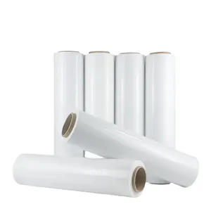 High Quality Soft LLDPE Stretch Film 30cm Width Jumbo Roll <b>Pallet</b> Good Price Plastic Shrink <b>Wrap</b> for Packaging - Product Image 3