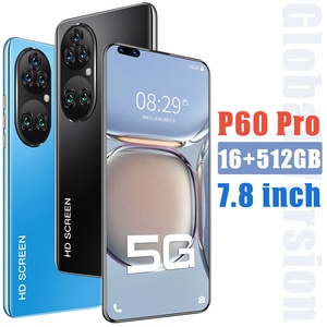 Teléfono Inteligente P60 <span class=keywords><strong>Pro</strong></span> <span class=keywords><strong>Mini</strong></span> Delgado con Desbloqueo Facial, Pantalla Completa HD de 7.8 Pulgadas, Android <span class=keywords><strong>11</strong></span>, Doble Tarjeta, Lámpara de Flash y Proyector Móvil - Product Image 5