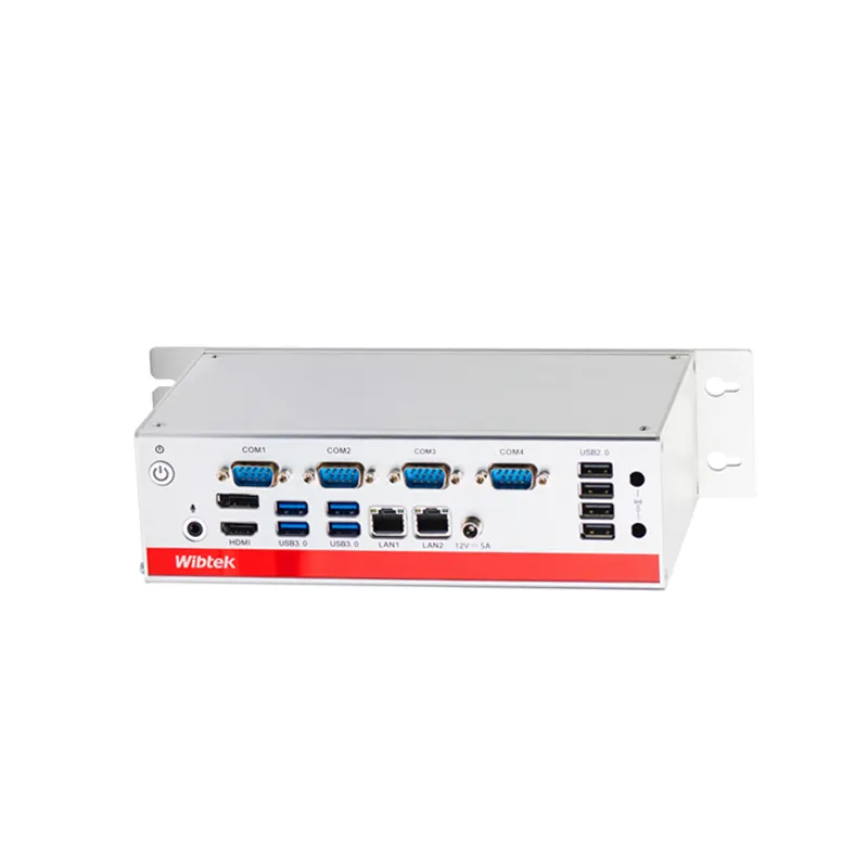 I3 I5 I7-10510u Lan 6com 8usb Vga Hd Rs232 Rs485 Win10 avec Port parallèle série pour Mini PC industriel à Ultra faible puissance