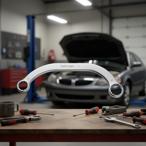 Llave Inglesa 258 N de 17 mm y 19 mm de Doble Boca Abierta para Reparación Automotriz - Product Image 3