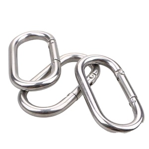 Mousqueton d'escalade à ressort en acier inoxydable 304 pour <span class=keywords><strong>chien</strong></span>, M4 M5 M6 M8 M10 M12 - Product Image 5