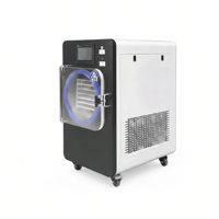 Lyophilisateur automatique compact avec pompe, petit sécheur par congélation pour laboratoire domestique, confiseries, protéines biologiques
