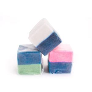 Nettoyeur de réservoir de toilette en vrac déodorant bleu solide bloc à bulles feuille de nettoyage de cuvette de toilette comprimés de chasse d'eau bloc de nettoyage de toilette - Product Image 1