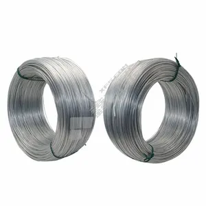 5毫米6x 12 3/8英寸100 x 100毫米bwg 18聚氯乙烯涂层电抗镀锌钢丝绳