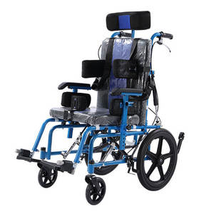 Alta qualità multifunzionale manuale robusta sedia a rotelle per la terapia di riabilitazione della paralisi cerebrale forniture sedia a rotelle per i bambini - Product Image 2