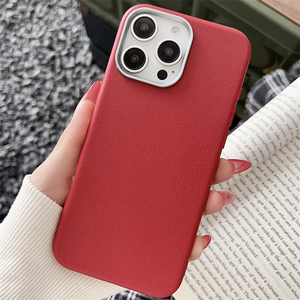 Coque de téléphone en cuir TPU souple de haute qualité pour <span class=keywords><strong>iPhone</strong></span> 16 <span class=keywords><strong>Pro</strong></span> <span class=keywords><strong>Max</strong></span> 15 <span class=keywords><strong>14</strong></span> 13 12 11 housse de protection légère <span class=keywords><strong>prix</strong></span> bon marché - Product Image 4