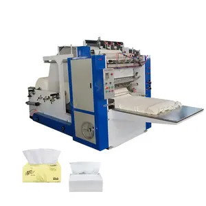 Ligne de production pliante de papier de soie faciale entièrement automatique à 7 lignes prix de la machine de fabrication de papier de soie