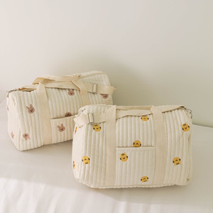 Bolsa de viaje de gran capacidad, ligera, para almacenamiento, bandolera de mano - Product Image 1